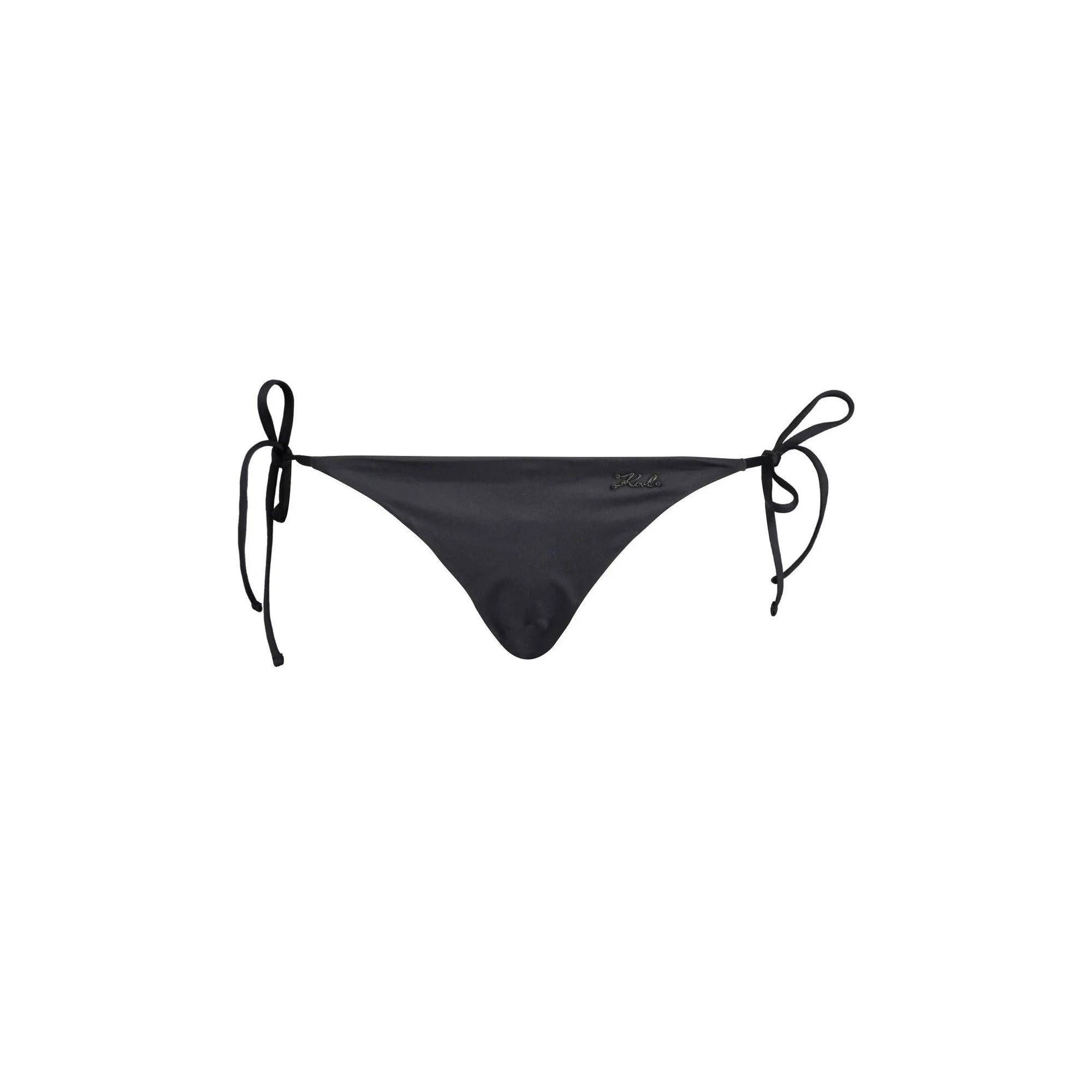 Karl Lagerfeld Beachwear Costume Mare Donna Nero Logo - foto prodotto
